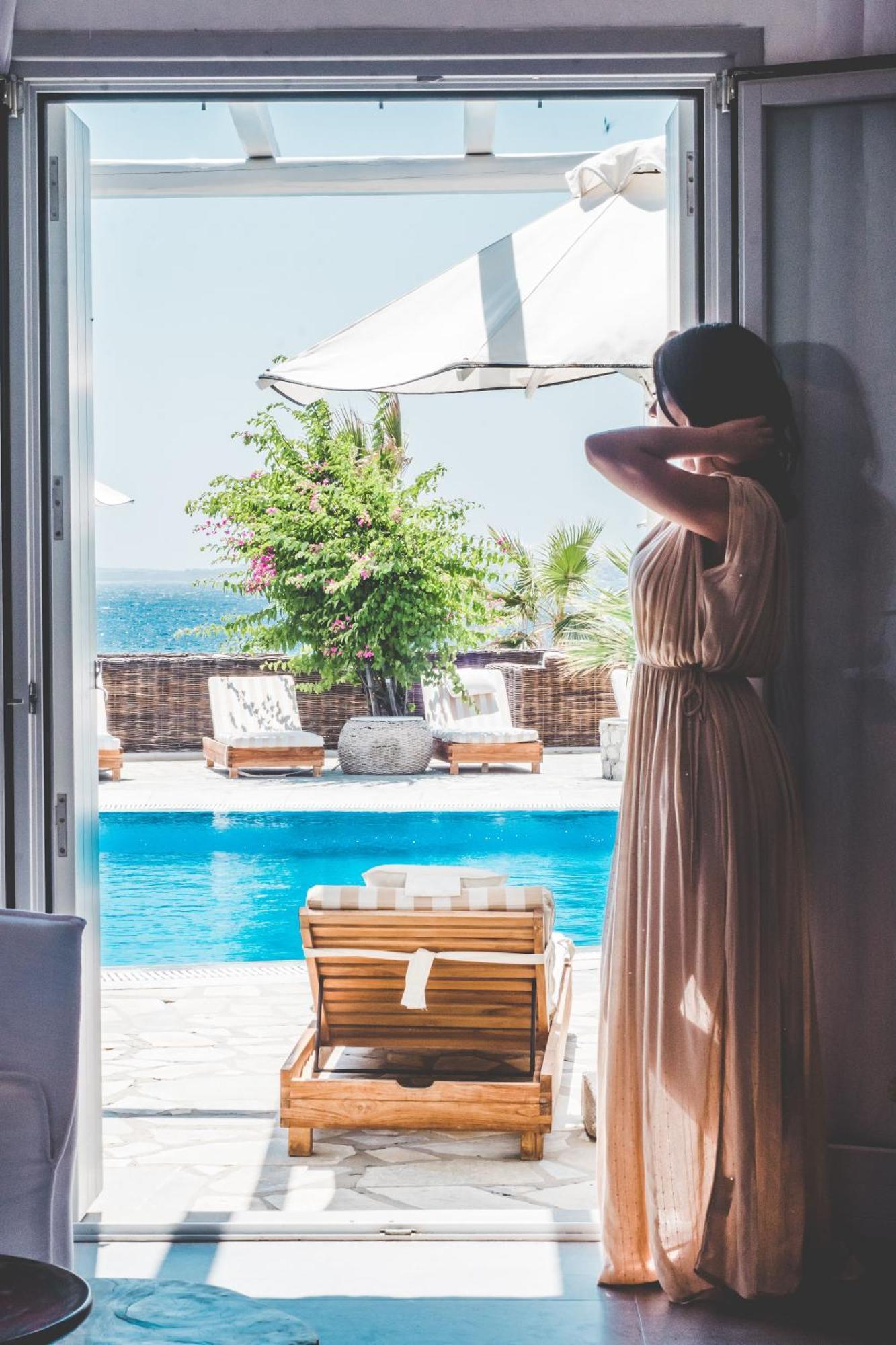 Hippie Chic Hotel Agios Ioannis Diakoftis Bagian luar foto